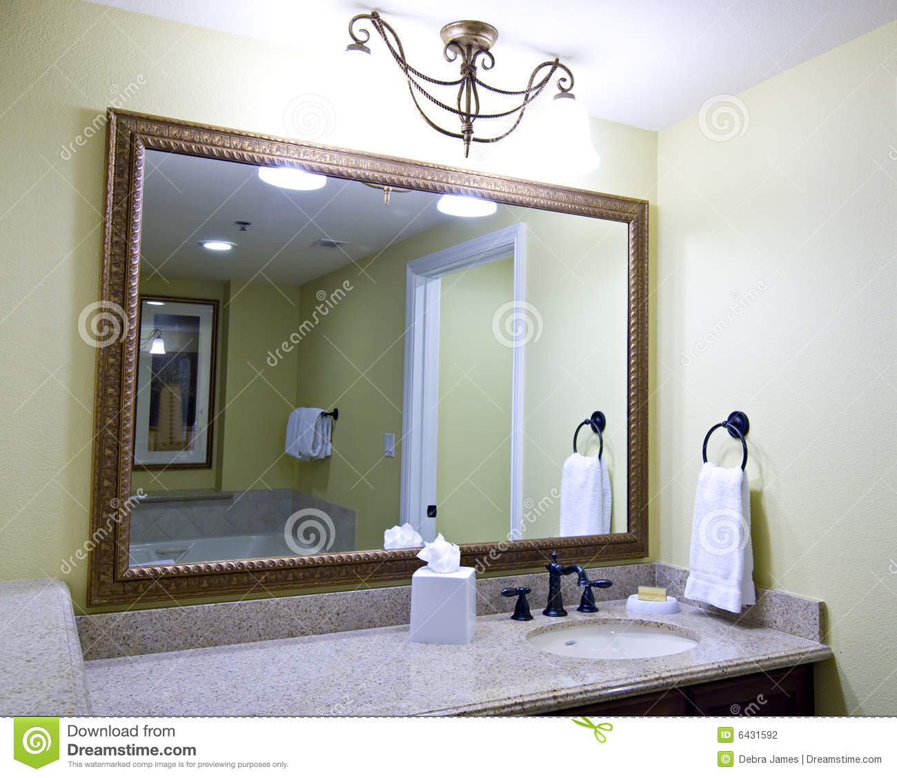 Mirrors Over Bathroom Sinks
 Mirror Sink Stock graphy Image