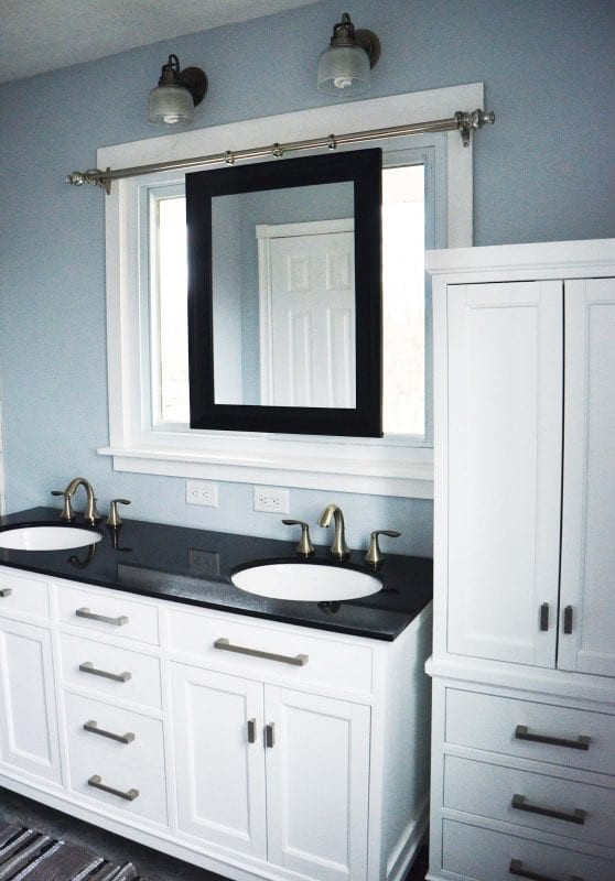 Mirrors Over Bathroom Sinks
 Remodelaholic