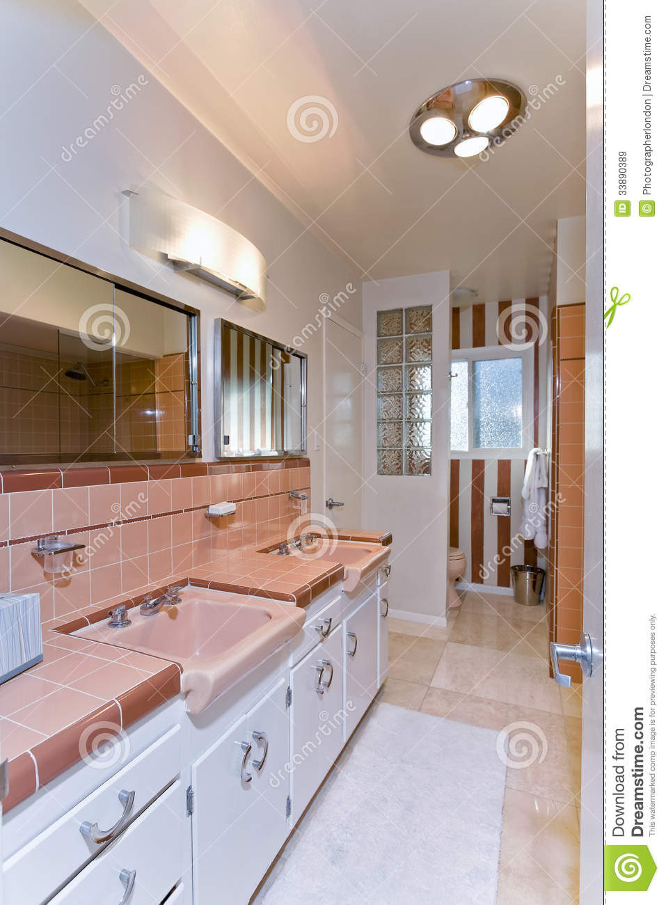Mirrors Over Bathroom Sinks
 Mirrors Over Sinks In Bathroom Royalty Free Stock