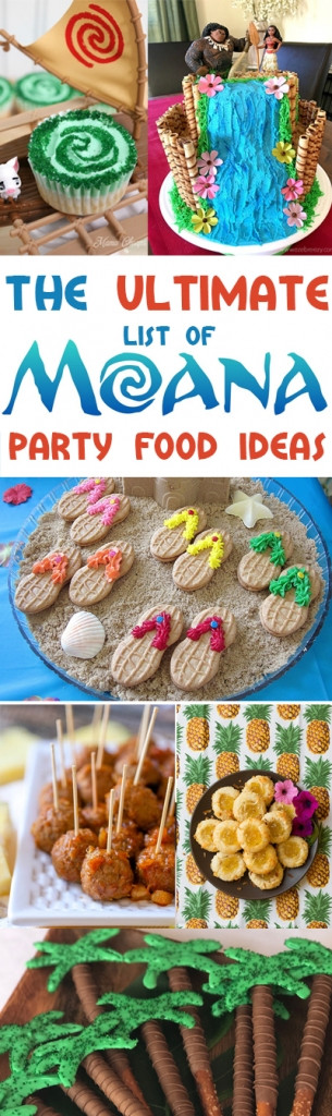 Moana Birthday Party Food Ideas
 The Ultimate List Moana Party Food Ideas Brownie