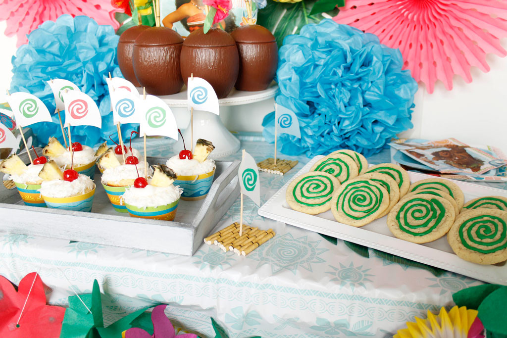 Moana Birthday Party Food Ideas
 Ideas for A Moana Themed Birthday Party The Crafting Chicks