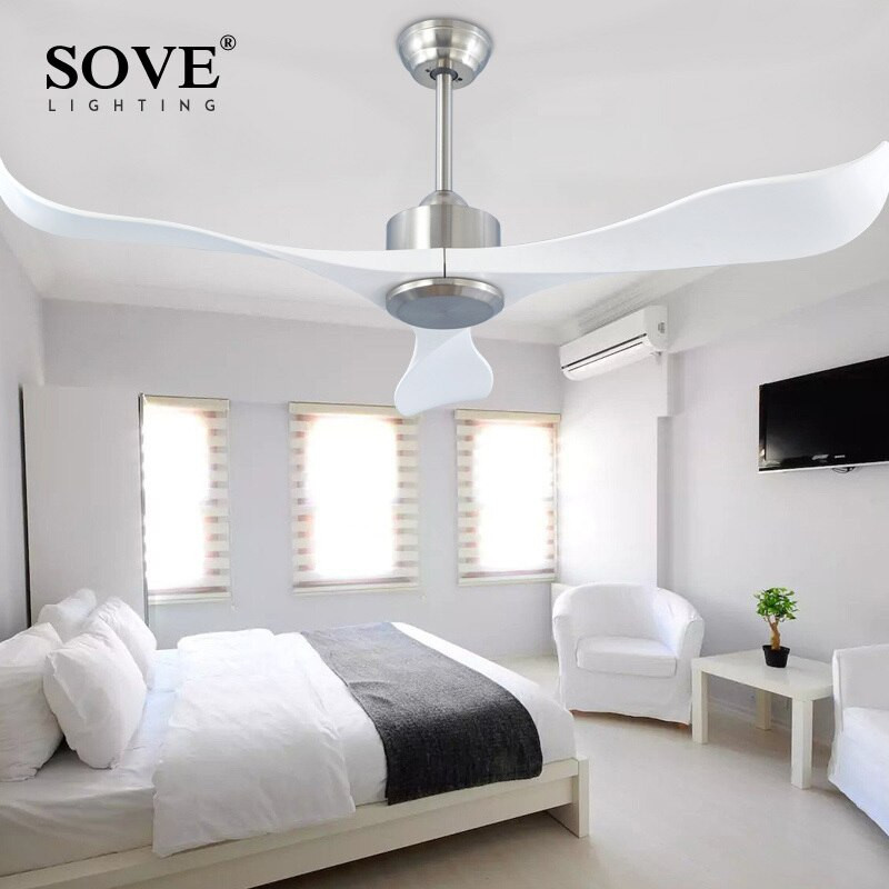 Modern Bedroom Ceiling Fans
 Sove Modern Ceiling Fans Without Light Remote Control