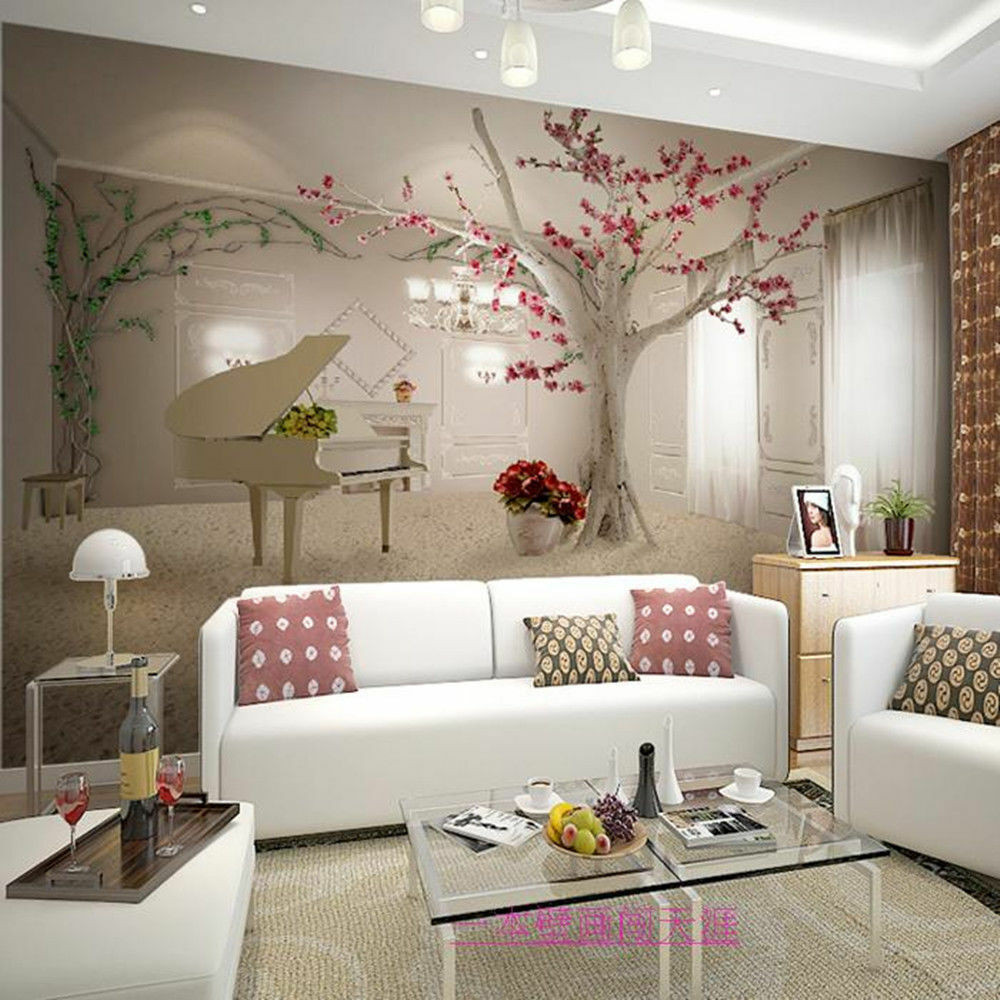 Modern Bedroom Wallpaper
 3D Wallpaper Bedroom Mural Modern Embossed luxury TV