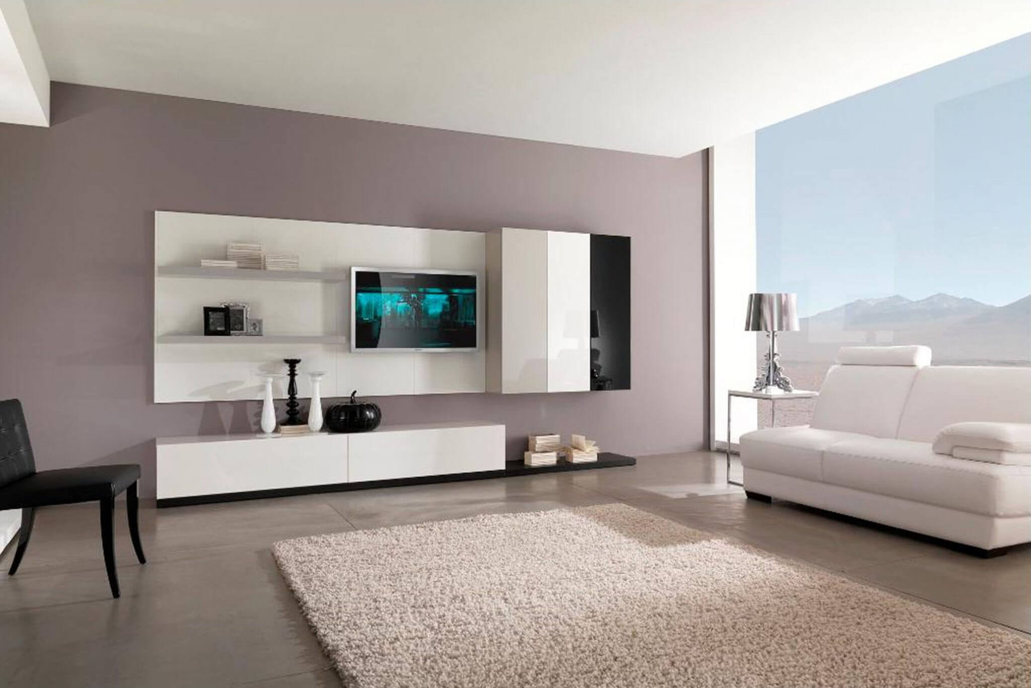 Modern Color For Living Room
 Paint Ideas for Living Room with Narrow Space TheyDesign