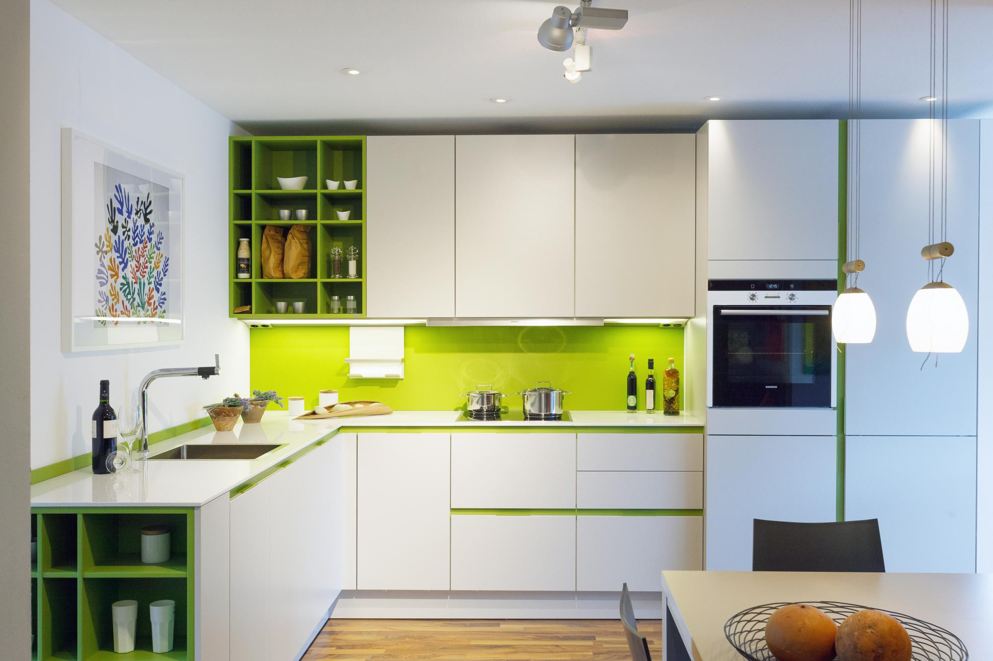 Modern Colors For Kitchen
 Contemporary Kitchen Design Kitchens with a Pop of Color
