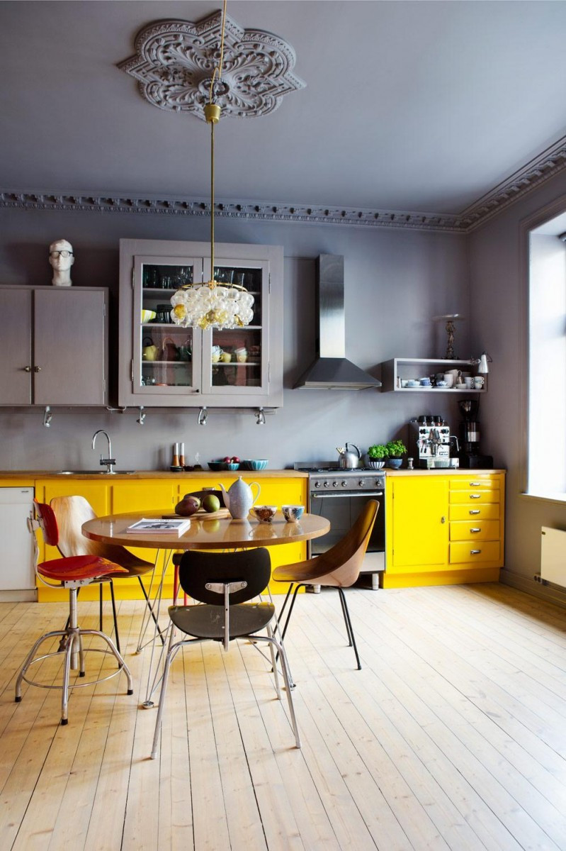 Modern Colors For Kitchen
 Modern Kitchens with Color and Character