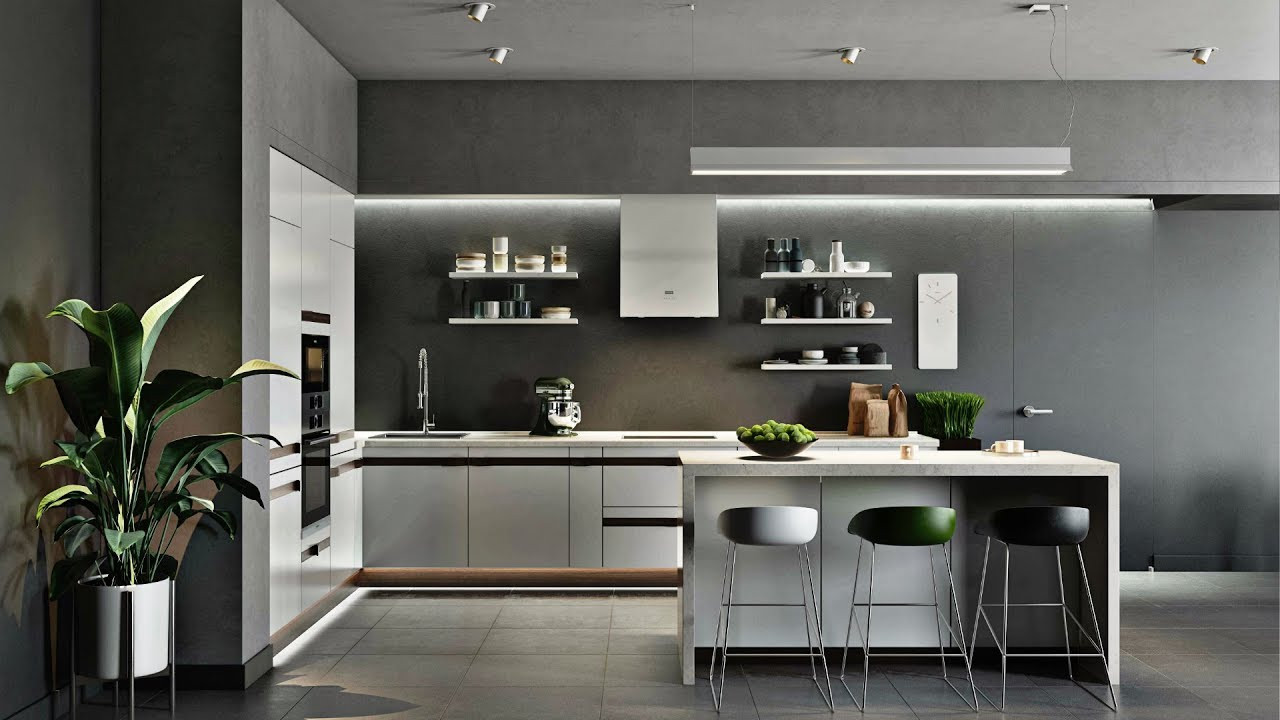 Modern Kitchen Accessories
 Modern Kitchen designs Luxurious kitchen colors