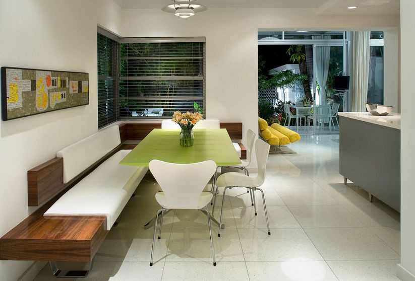 Modern Kitchen Bench Seating
 How A Kitchen Table With Bench Seating Can Totally