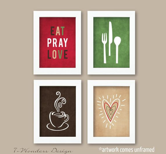 Modern Kitchen Wall Art
 Modern Kitchen Wall Art Print Set Inspirational by