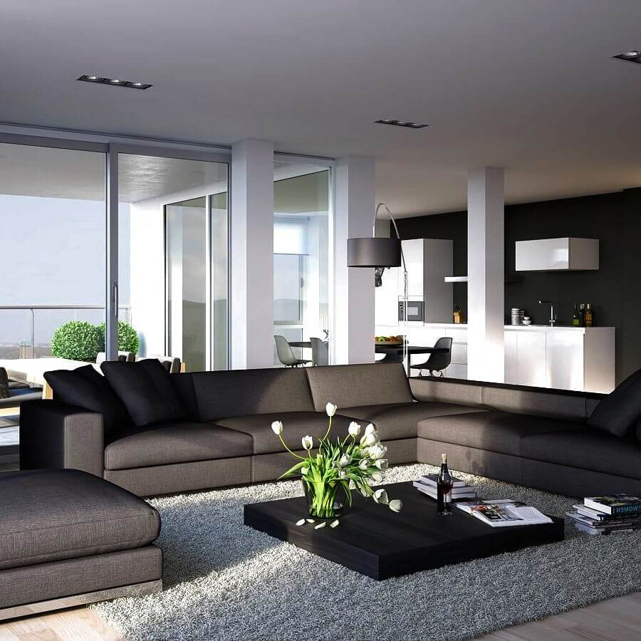 Modern Living Room
 15 Attractive Modern Living Room Design Ideas