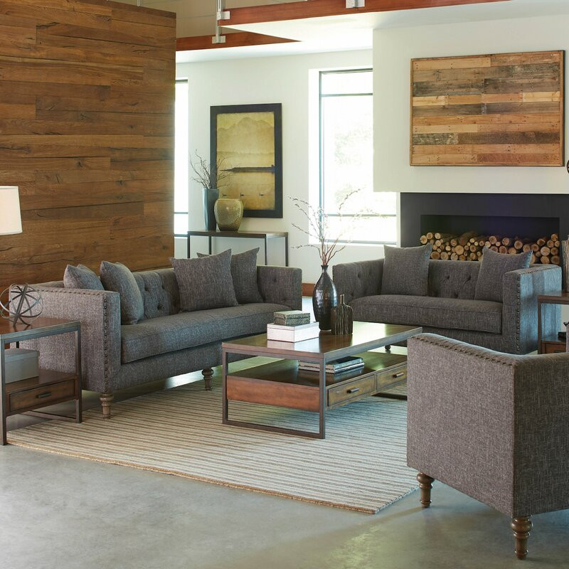 Modern Living Room Furniture Sets
 Infini Furnishings 2 Piece Living Room Set & Reviews