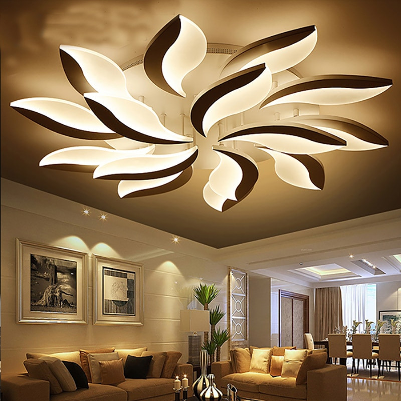 Modern Living Room Lighting Fixtures
 Surface Mounted Ceiling Lights For bedroom Fixture
