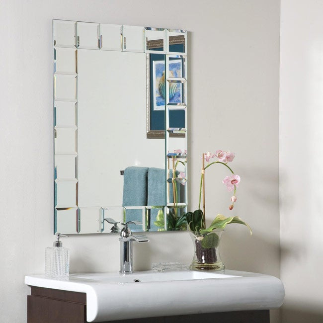 Modern Mirrors For Bathroom
 Montreal Modern Bathroom Mirror Free Shipping Today
