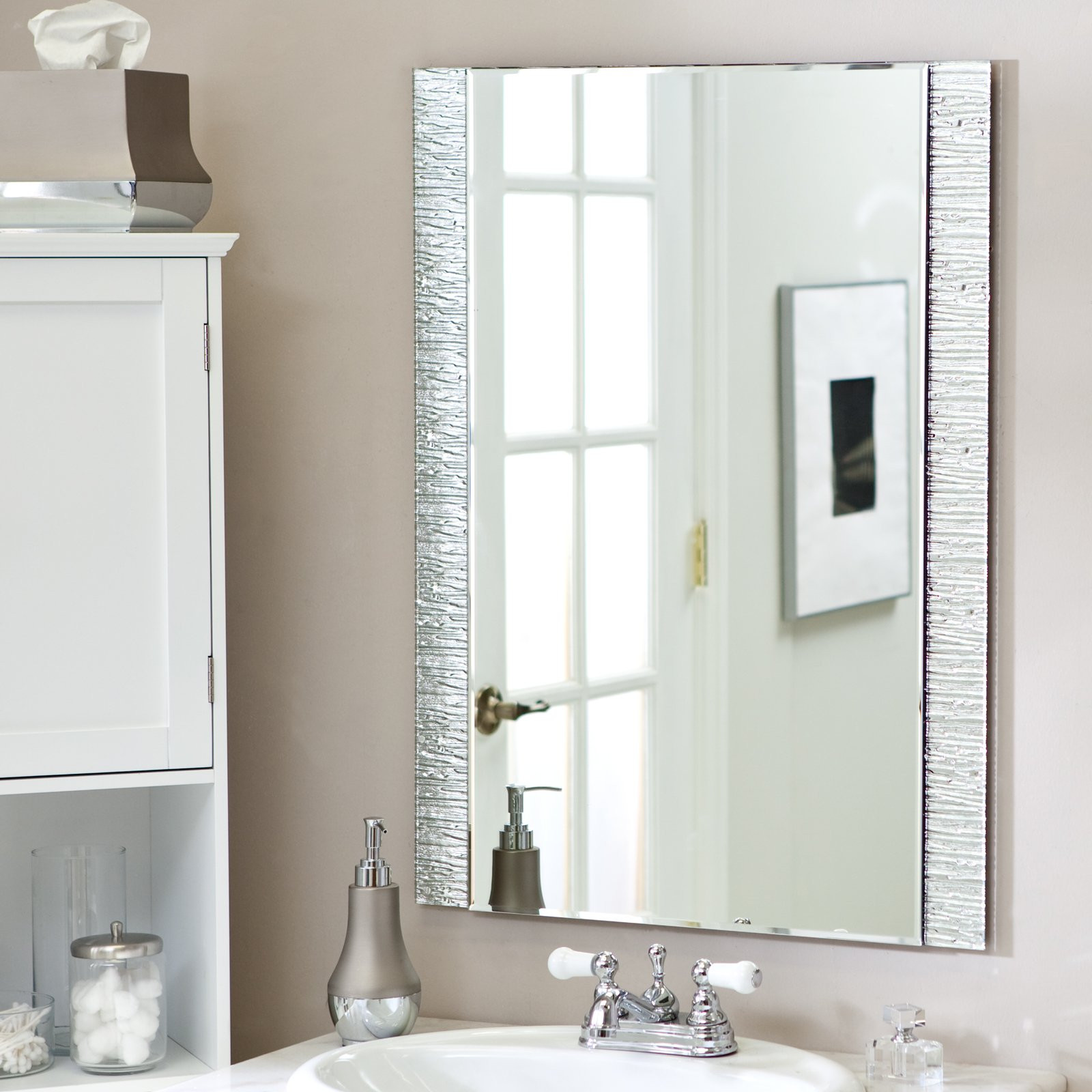 Modern Mirrors For Bathroom
 Bathroom Mirrors Design and Ideas InspirationSeek