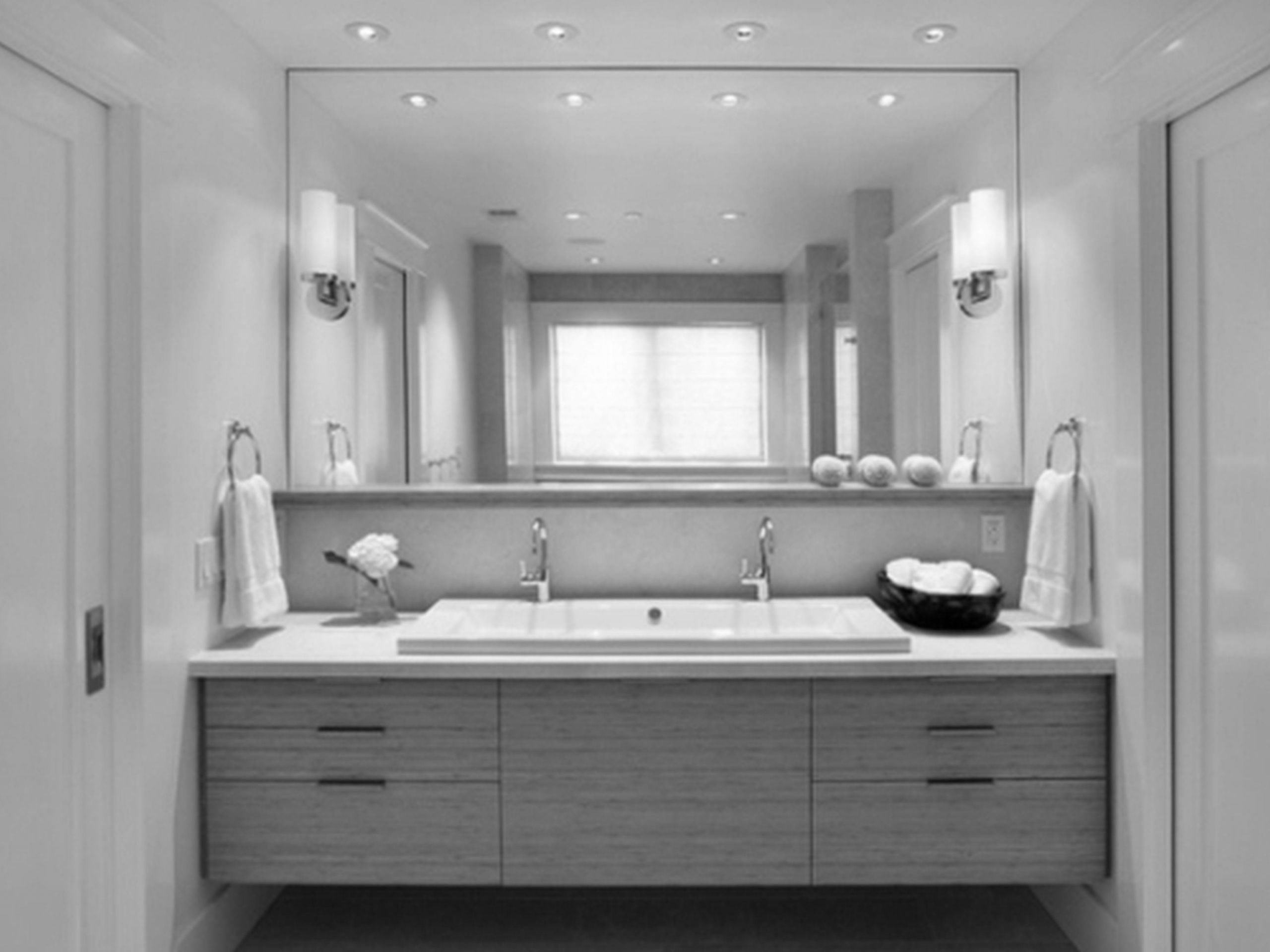 Modern Mirrors For Bathroom
 20 Ideas of Modern Bathroom Mirrors
