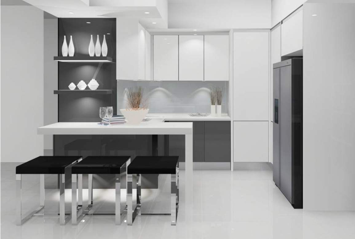 Modern Small Kitchen
 19 Brilliant Ideas For Decorating Small Modern Kitchens