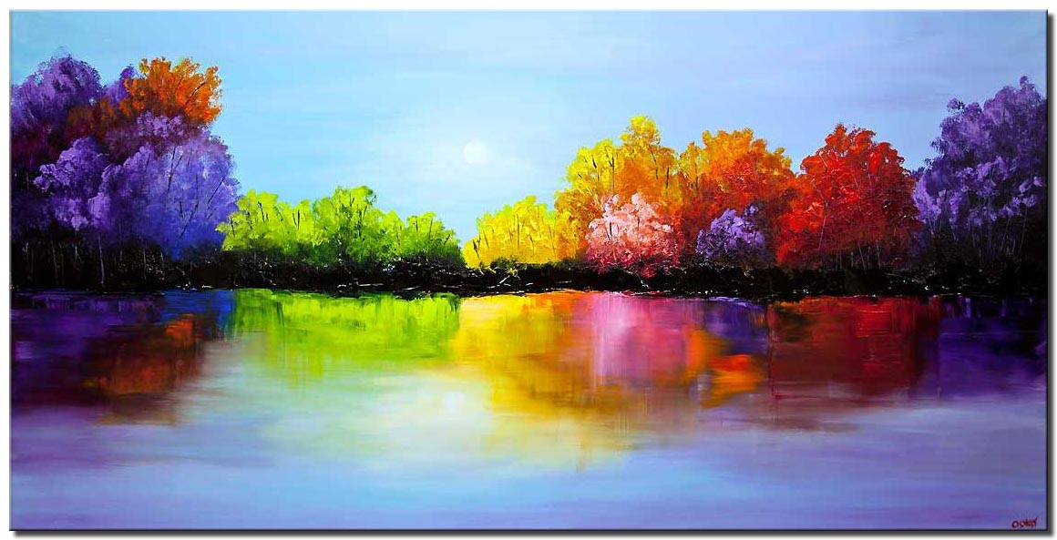 Modernist Landscape Paintings
 Painting for sale heaven painting colorful landscape