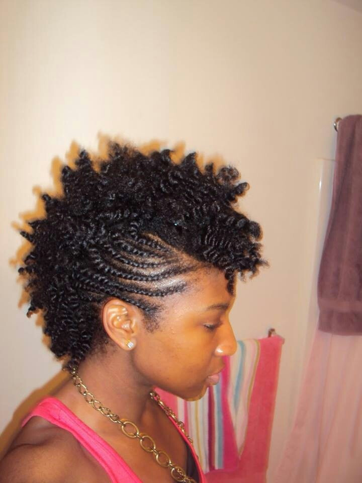 Mohawk Hairstyle For Natural Hair
 An enchanting cornrows mohawk naturalhairstyles Loved by