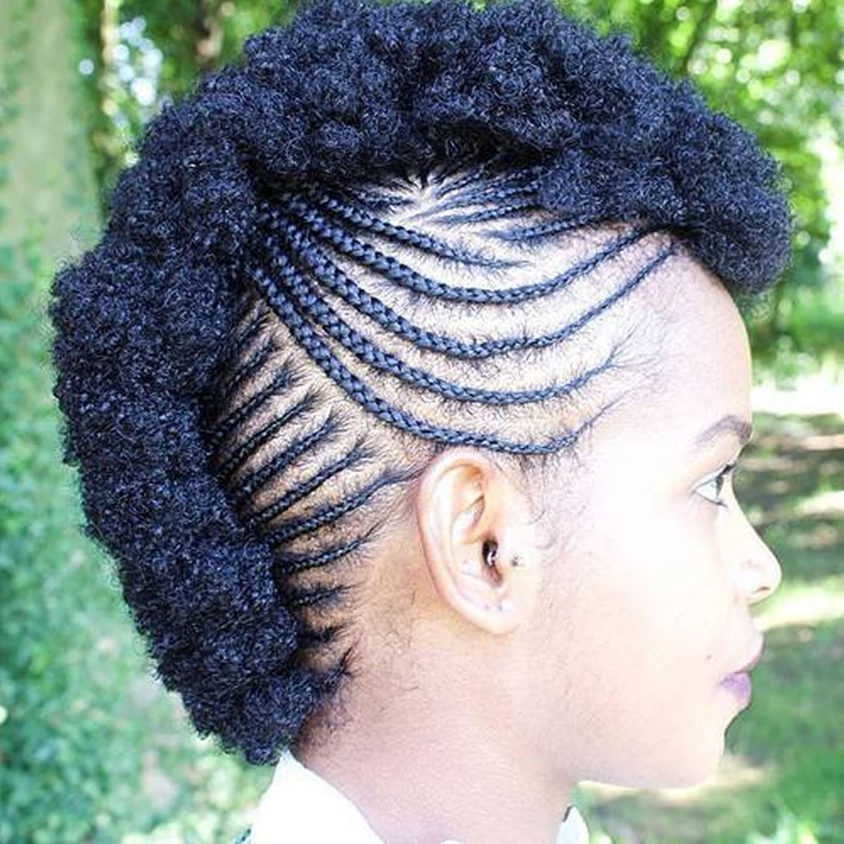 Mohawk Hairstyle For Natural Hair
 30 Glamorous Braided Mohawk Hairstyles for Girls and Women