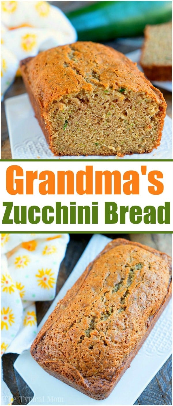 Moist Zucchini Bread
 Moist Zucchini Bread Recipe · The Typical Mom