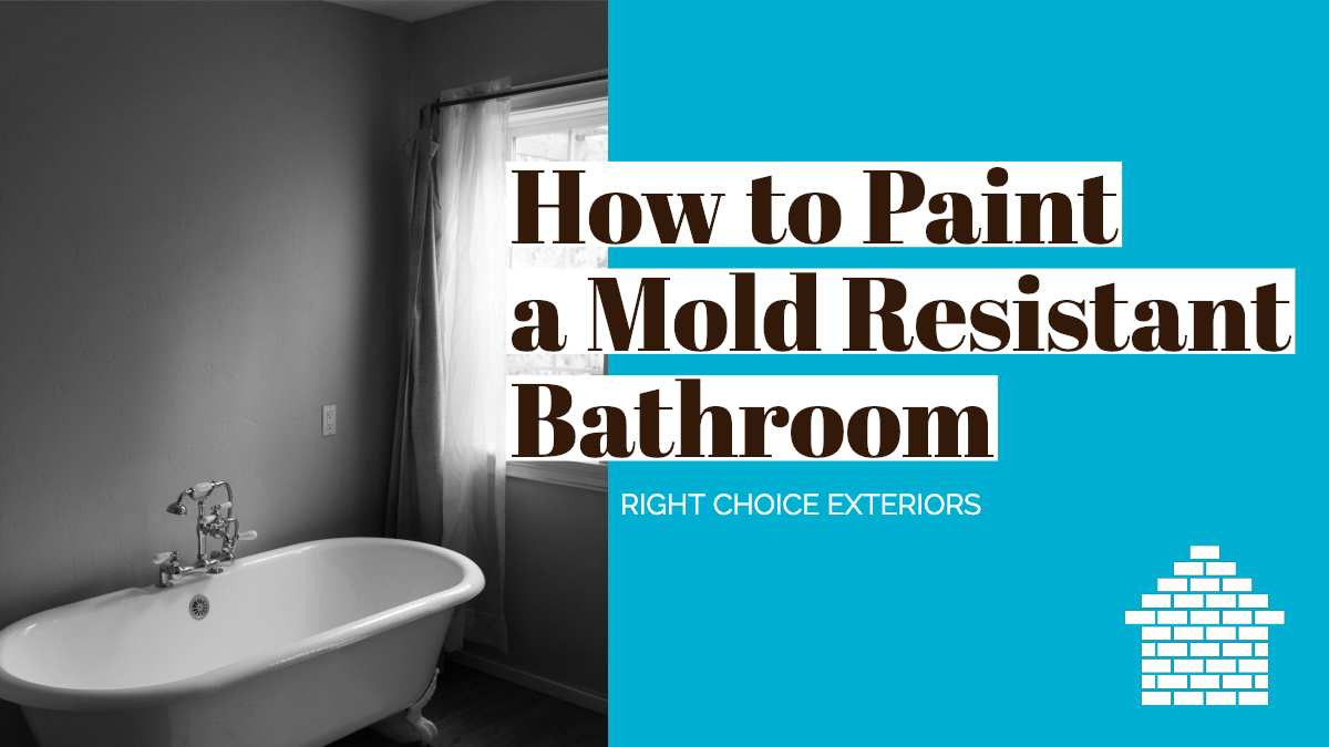 Mold Resistant Bathroom Paint
 How to Paint a Mold Resistant Bathroom – Right Choice