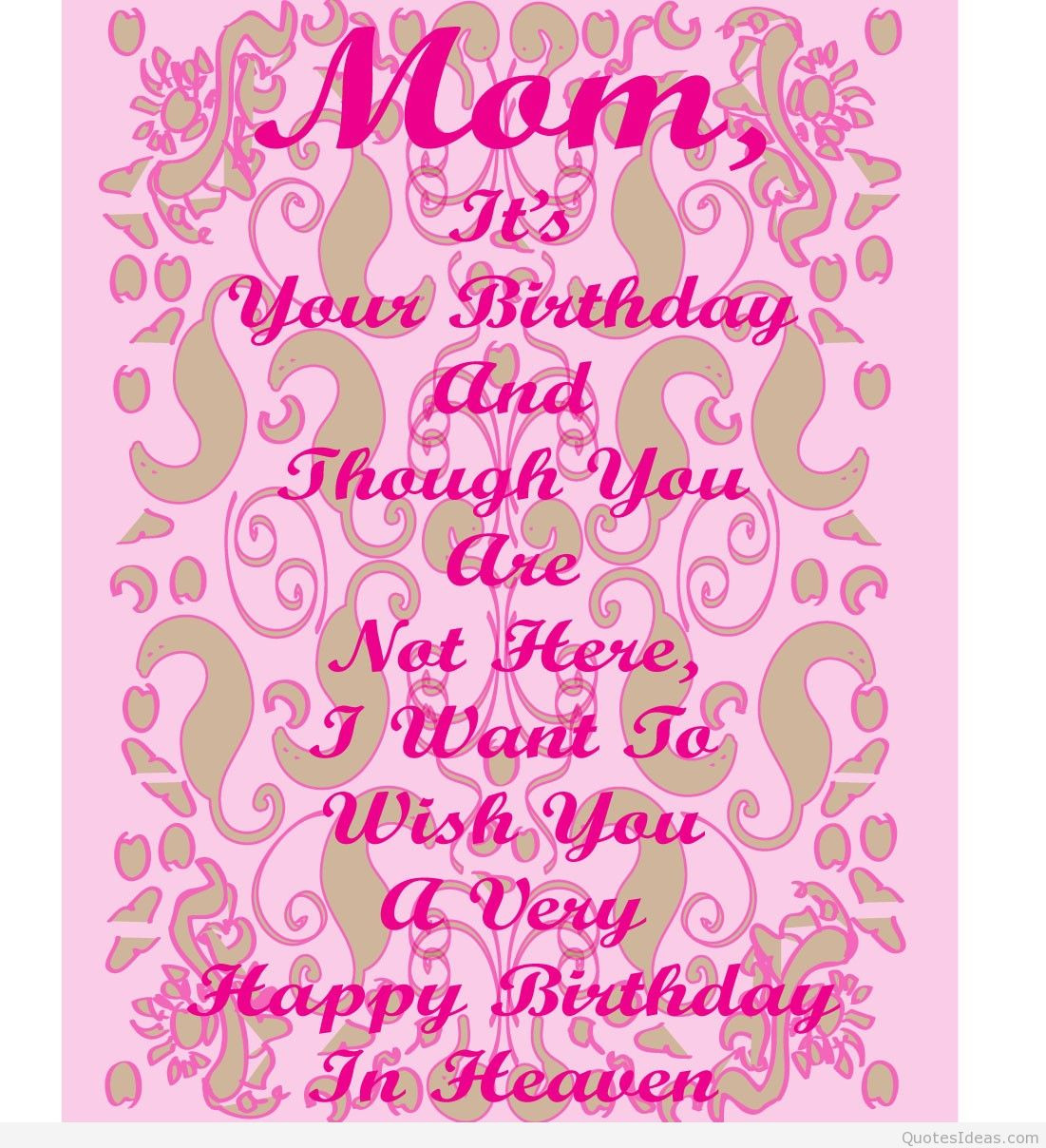 Mom Birthday Cards
 Top happy birthday mom quotes