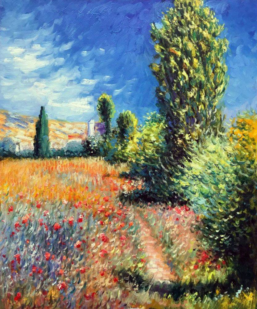 Monet Landscape Paintings
 Claude Monet Landscape on the Ile Saint Martin 1881