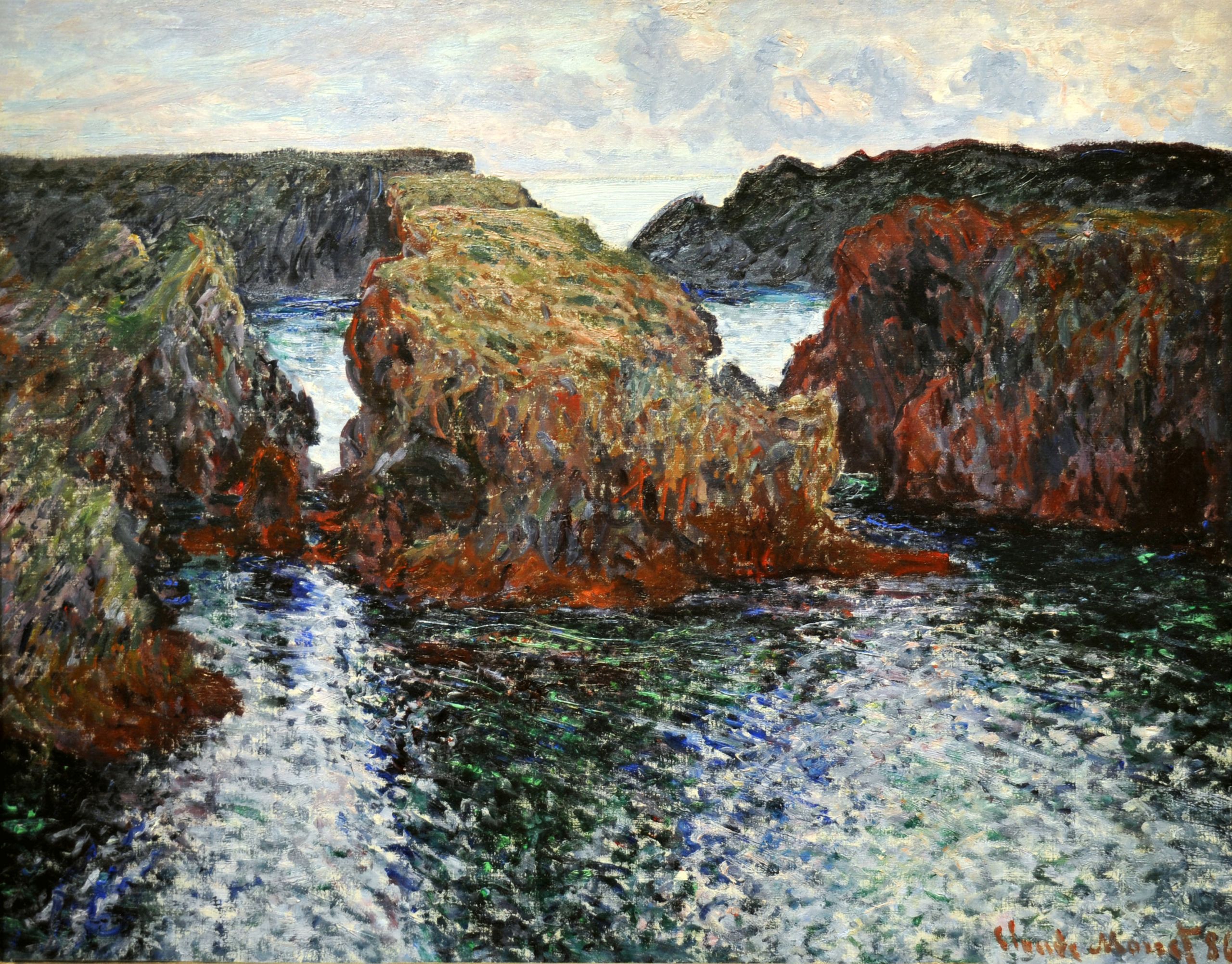 Monet Landscape Paintings
 A Contrast of Impressionism and Realism in the portrayal
