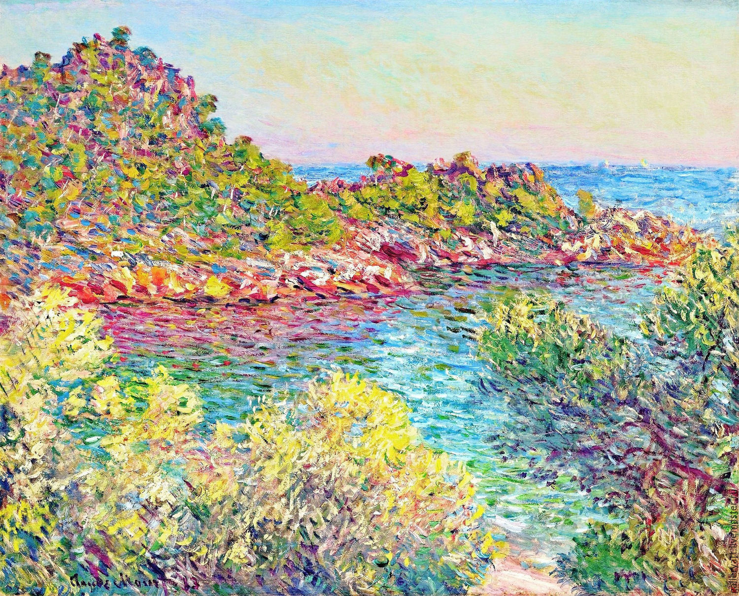 Monet Landscape Paintings
 Painting " Landscape near Montecarlo " Cc Claude Monet