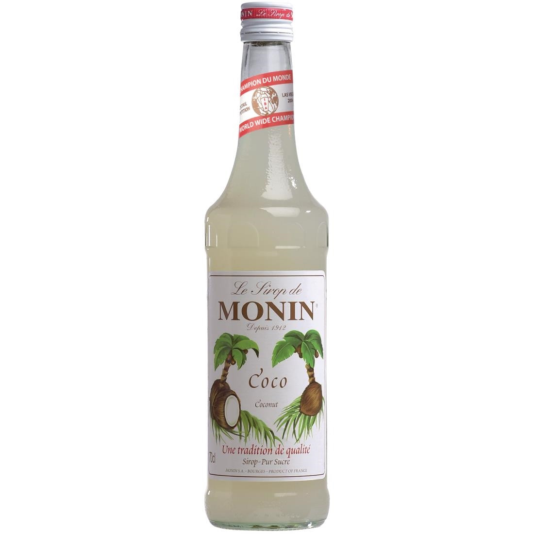 Monin Cocktail Syrups
 Monin Coconut Syrup Cocktail Fruit Flavoured Non Alcoholic
