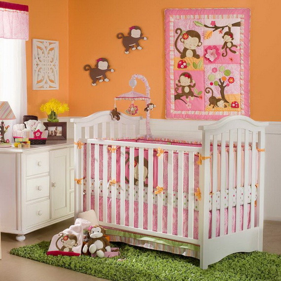 Monkey Baby Decor
 Monkey Baby Crib Bedding Theme and Design Ideas family