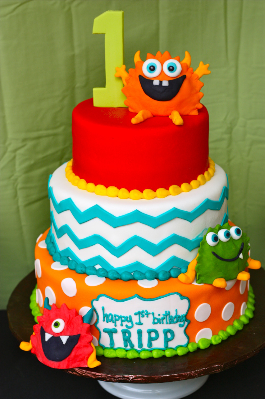 Monster Birthday Party Ideas
 Little Monster 1st Birthday Party Project Nursery