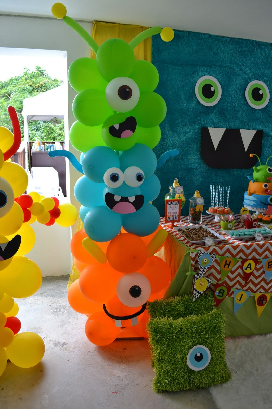 Monster Birthday Party Ideas
 Partylicious Events PR Little Monster Birthday Bash