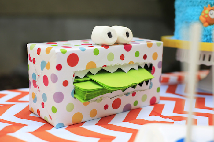 Monster Birthday Party Ideas
 Kara s Party Ideas Darling Little Monster Birthday Party