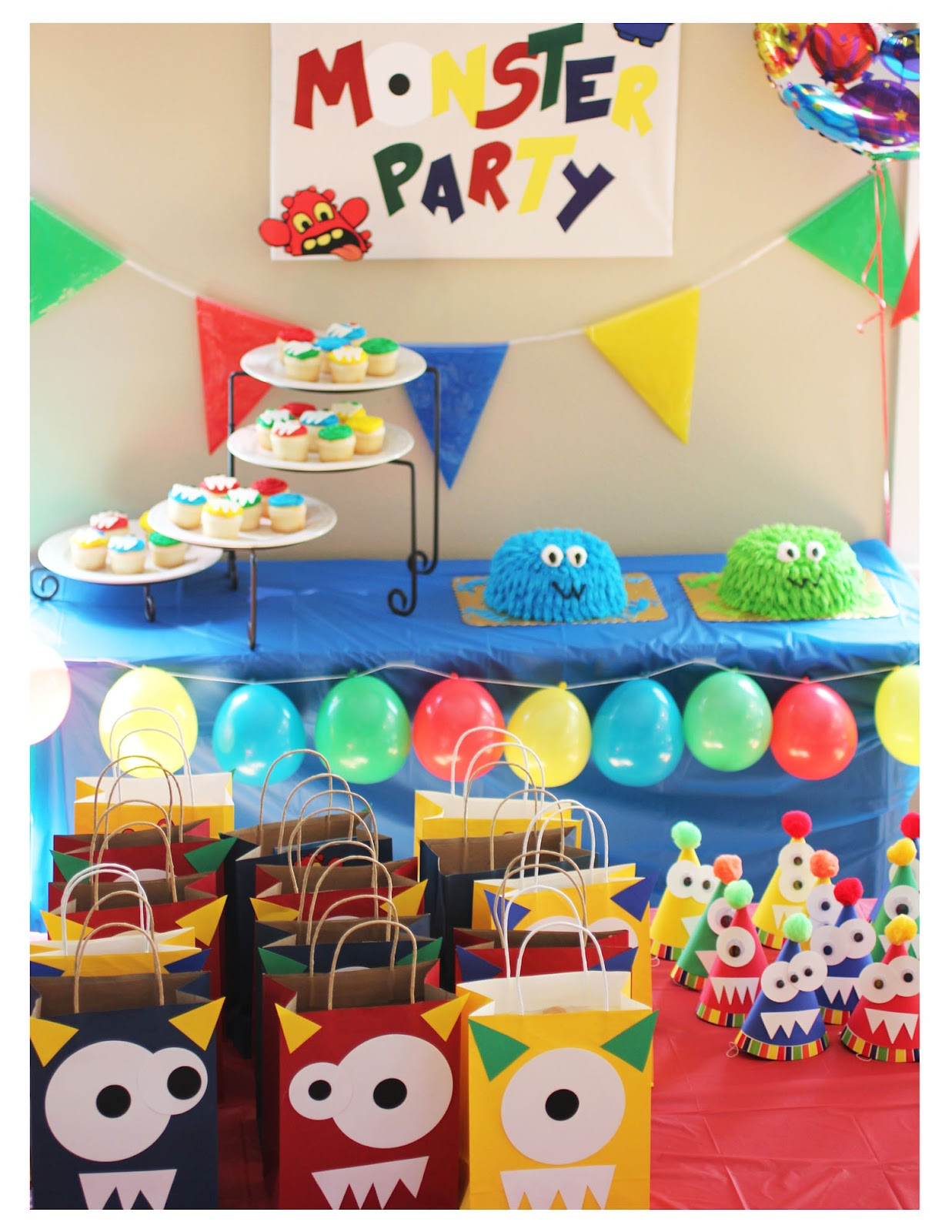 Monster Birthday Party Ideas
 Monster Party Repeat Crafter Me