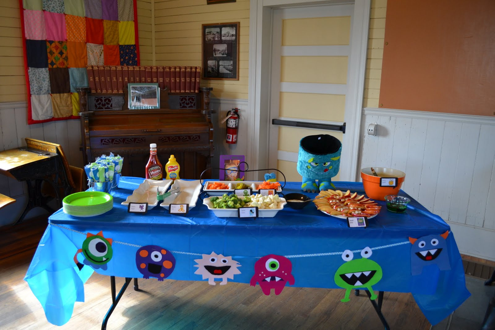 Monster Birthday Party Ideas
 Nifty Thrifty & Thriving Monster Birthday Party