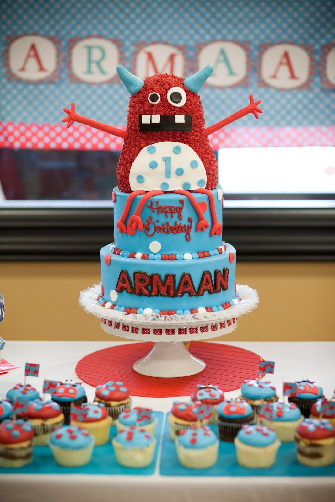 Monster Birthday Party Ideas
 Kara s Party Ideas Lil Monster 1st Birthday Party