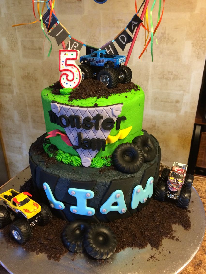 Monster Jam Birthday Cake
 Monster Jam Birthday Cake