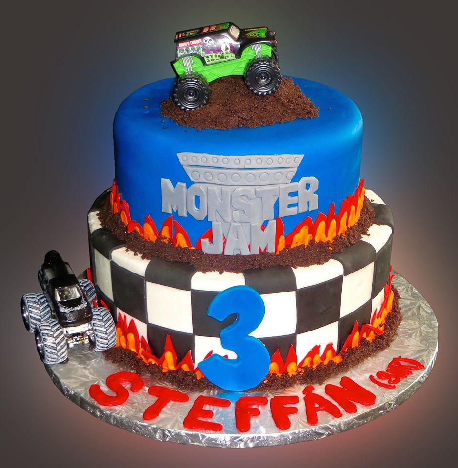 The top 20 Ideas About Monster Jam Birthday Cake - Home, Family, Style