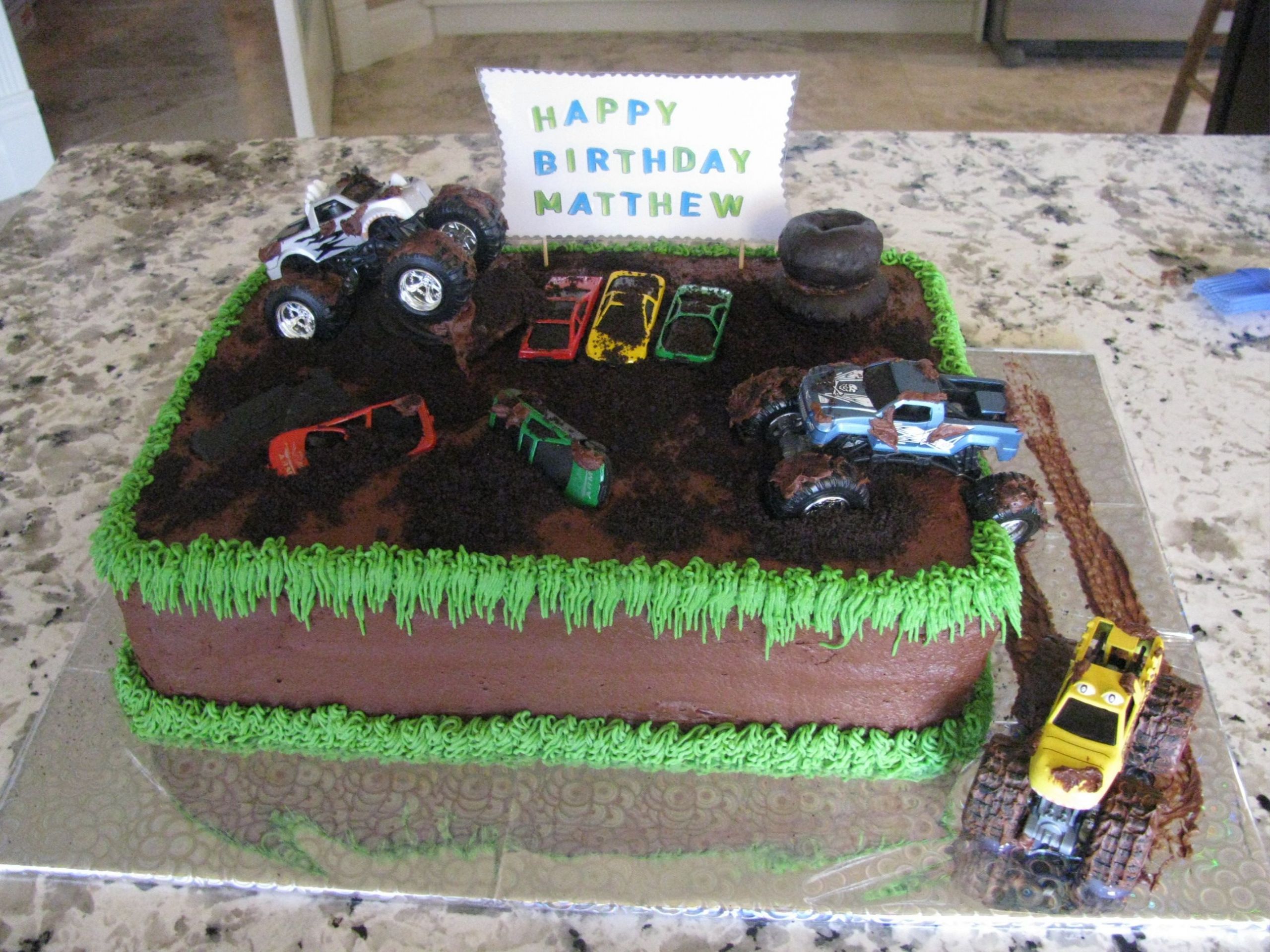 The top 20 Ideas About Monster Jam Birthday Cake - Home, Family, Style ...