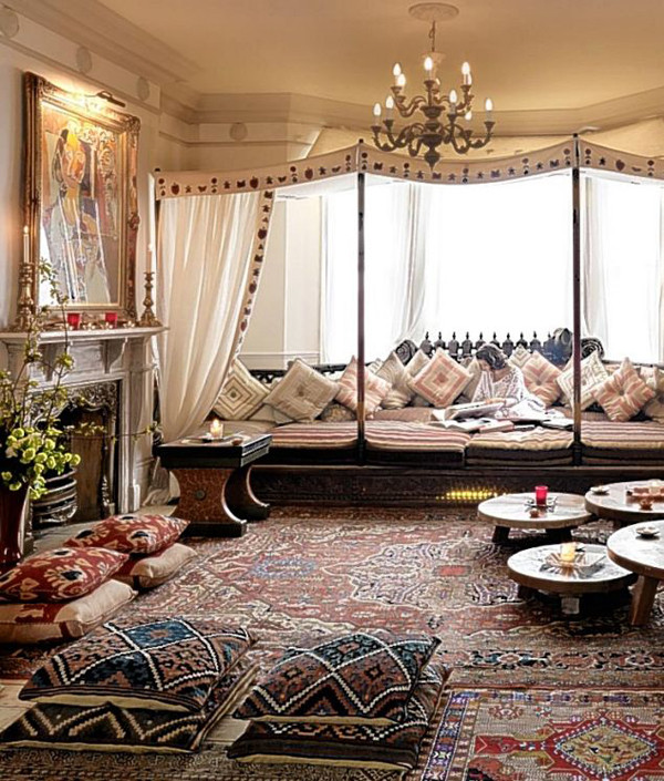 Moroccan Decor Ideas Living Room
 Moroccan Inspired Living Room Design Ideas