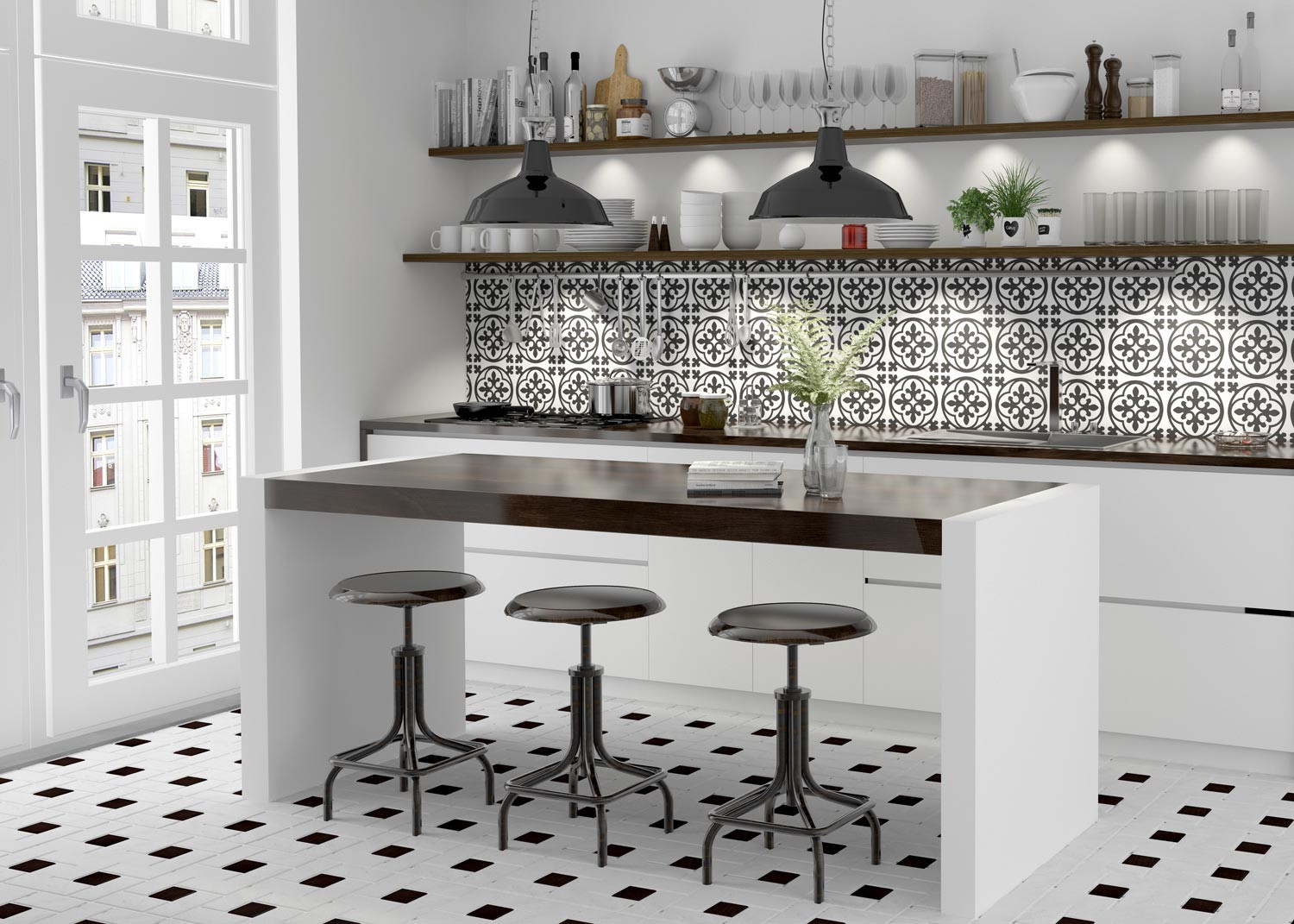 Moroccan Tile Backsplash Kitchen
 Kitchen Tile Backsplash Ideas Trends and Designs