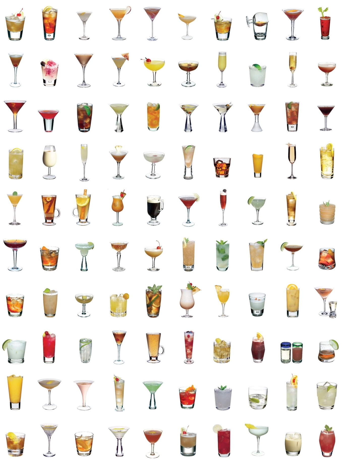 Most Popular Cocktails
 World s top 100 cocktails