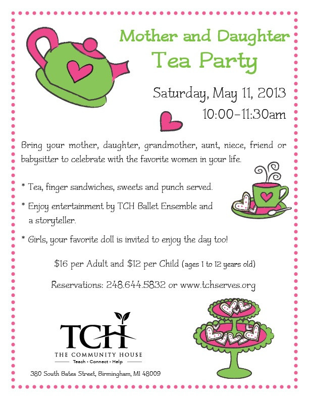 Mother Daughter Tea Party Ideas Church
 2013 Mother Daughter Tea Events Pinterest