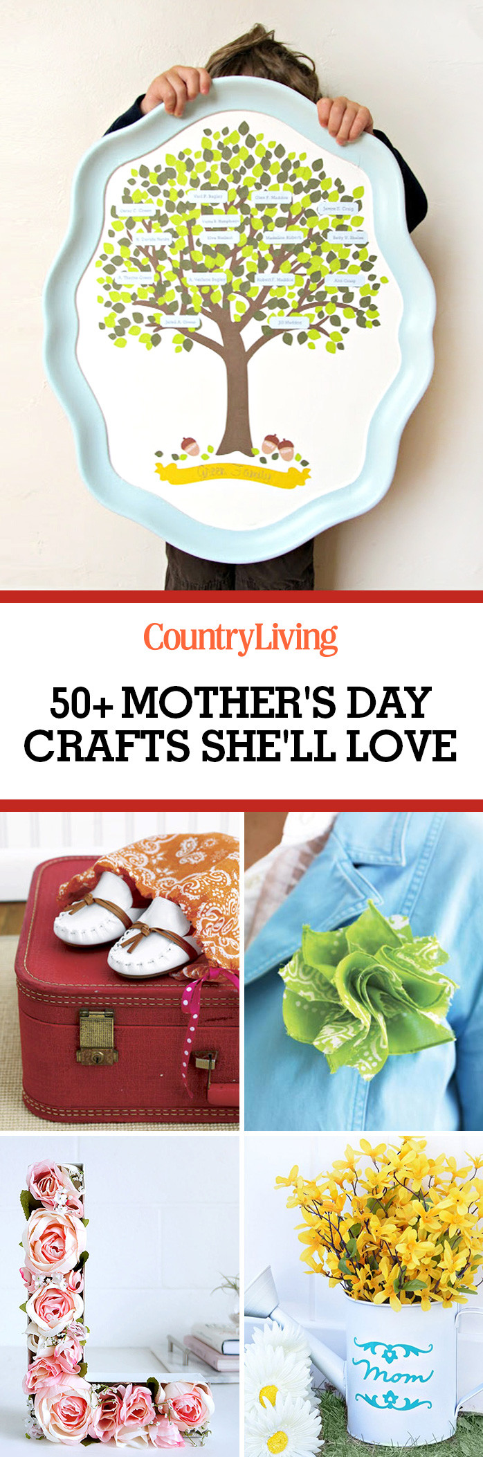 Mother Day Craft Gift Ideas
 56 Easy Mothers Day Crafts DIY Gifts for Mom Ideas