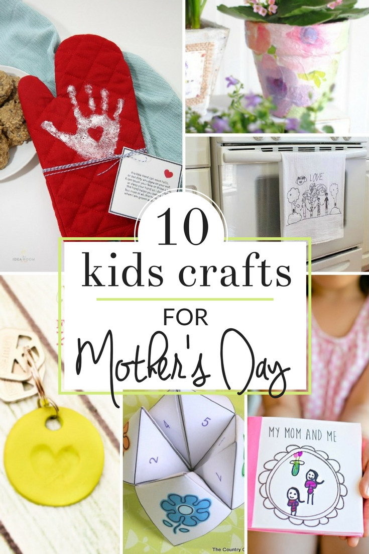 Mother Day Craft Gift Ideas
 Homemade Mother s Day Gifts from Kids The Crazy Craft Lady