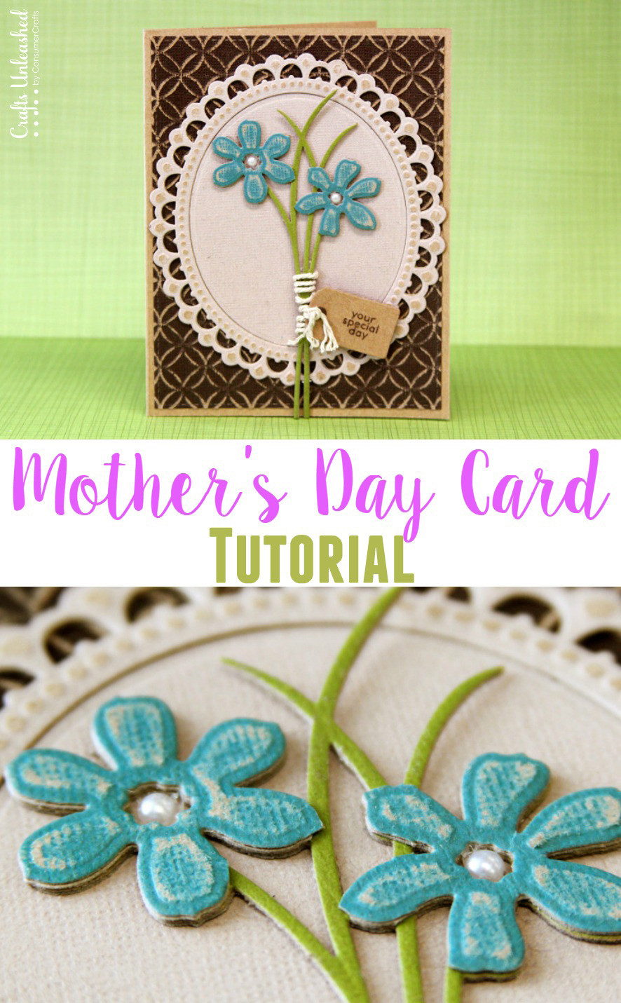 Mother Day Craft Ideas For Adults
 DIY Mother s Day Card 3D Die Cut Crafts Unleashed