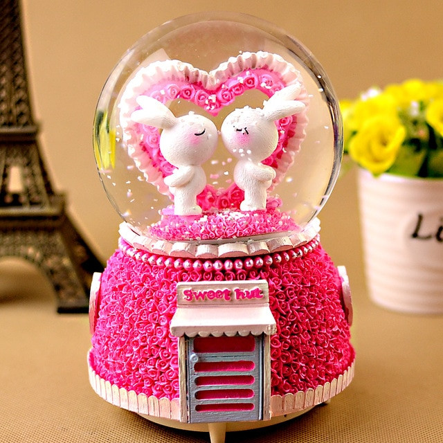 Mother Day Gift Ideas For Boyfriends Mom
 Crystal ball music box manualidades creative birthday t