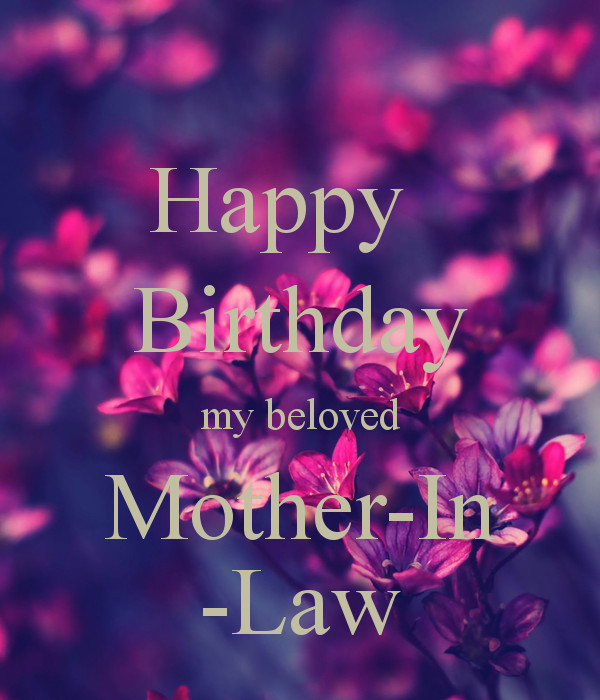 Mother In Law Birthday Quotes
 Happy Birthday Mother In Law Quotes QuotesGram