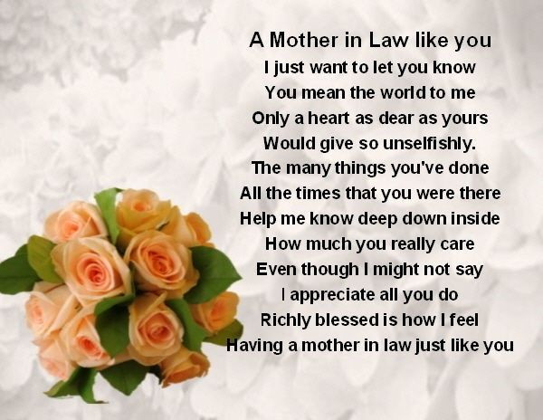 Mother In Law Birthday Quotes
 40 Beautiful Heart Touching Mother In Law Quotes